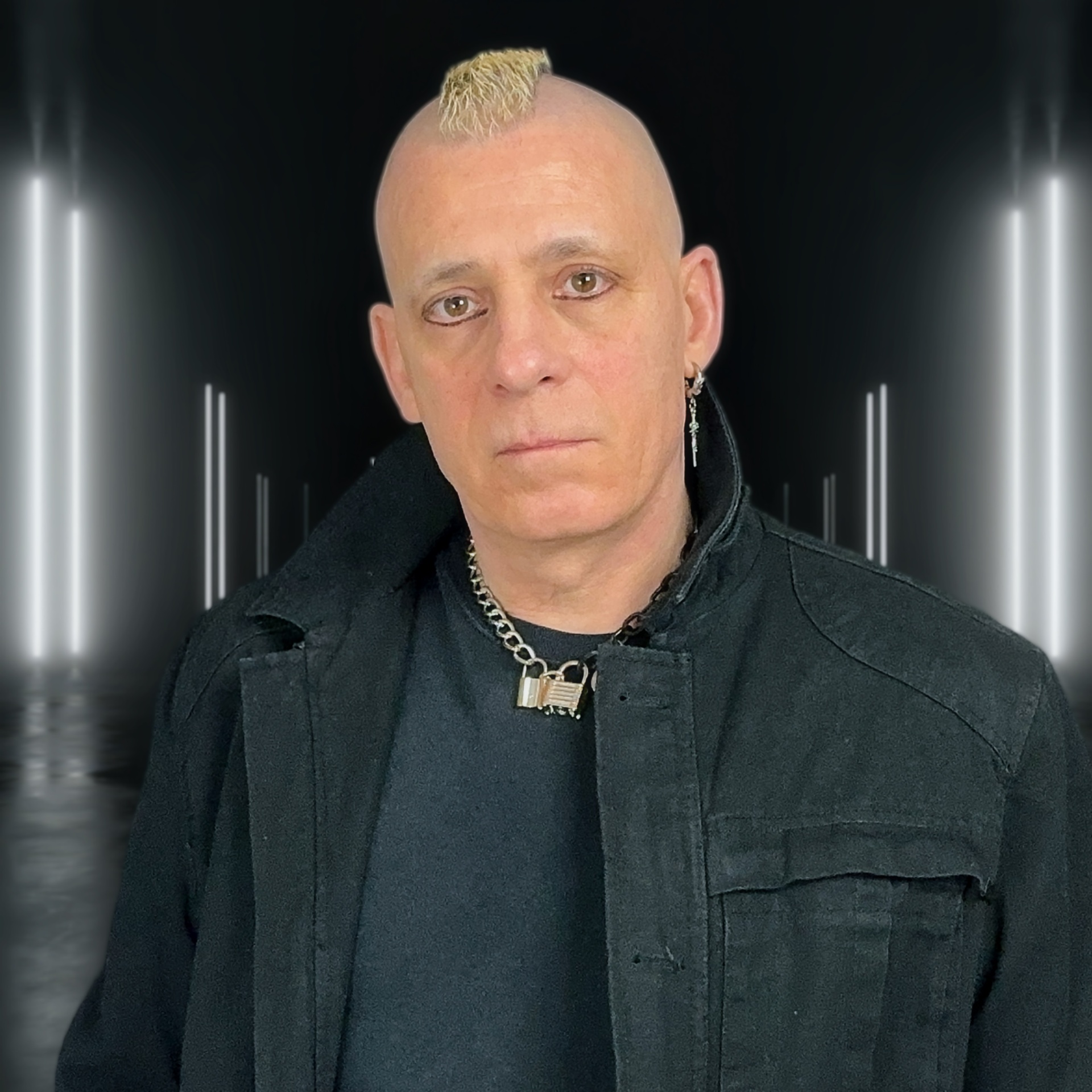 Richie Cross portrait — Las Vegas punk and alternative rock artist